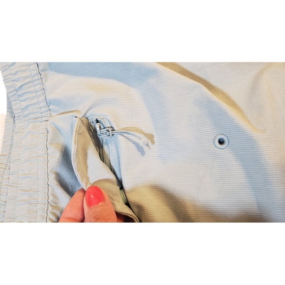 Athleta Marin 2.5" Board Short Elastic Waist Drawstring Pocket Blue XL Summer - Picture 8 of 16